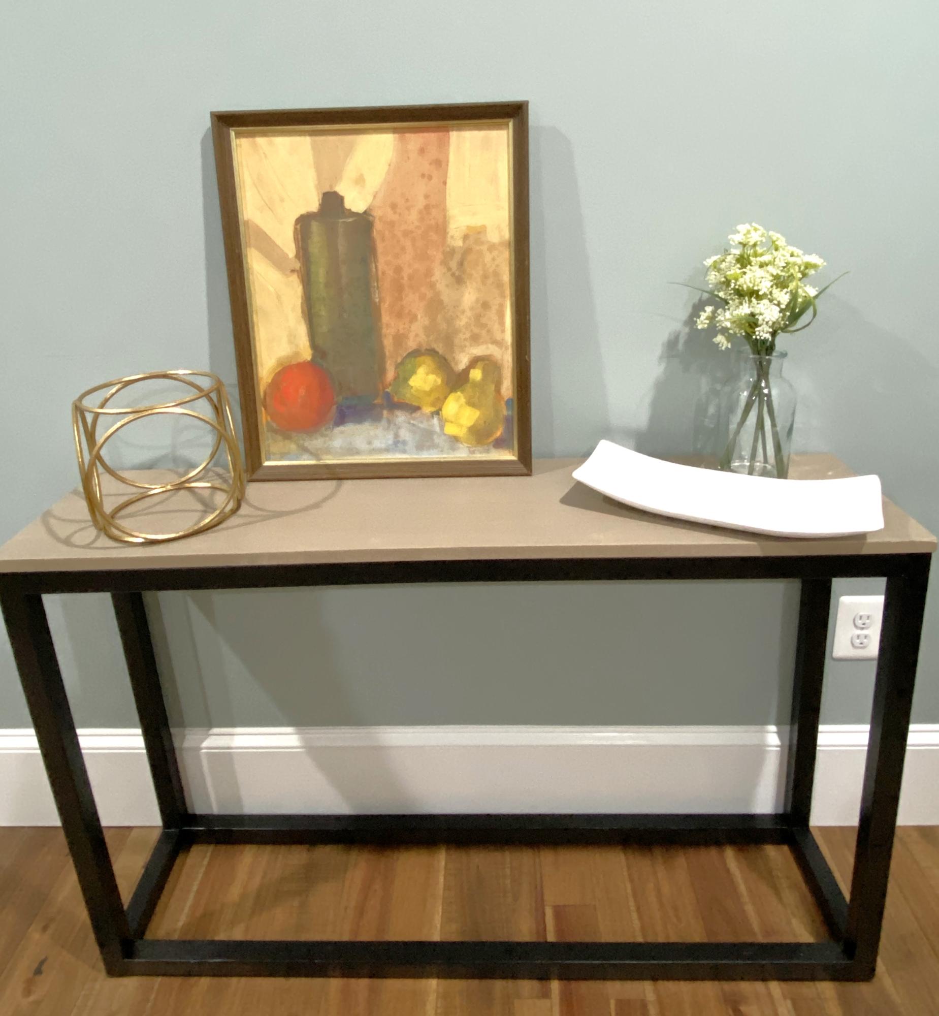 Box Style Console Table for Staging Ana White